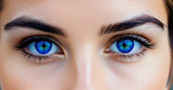 Lentilles bleues : transformez votre regard avec style